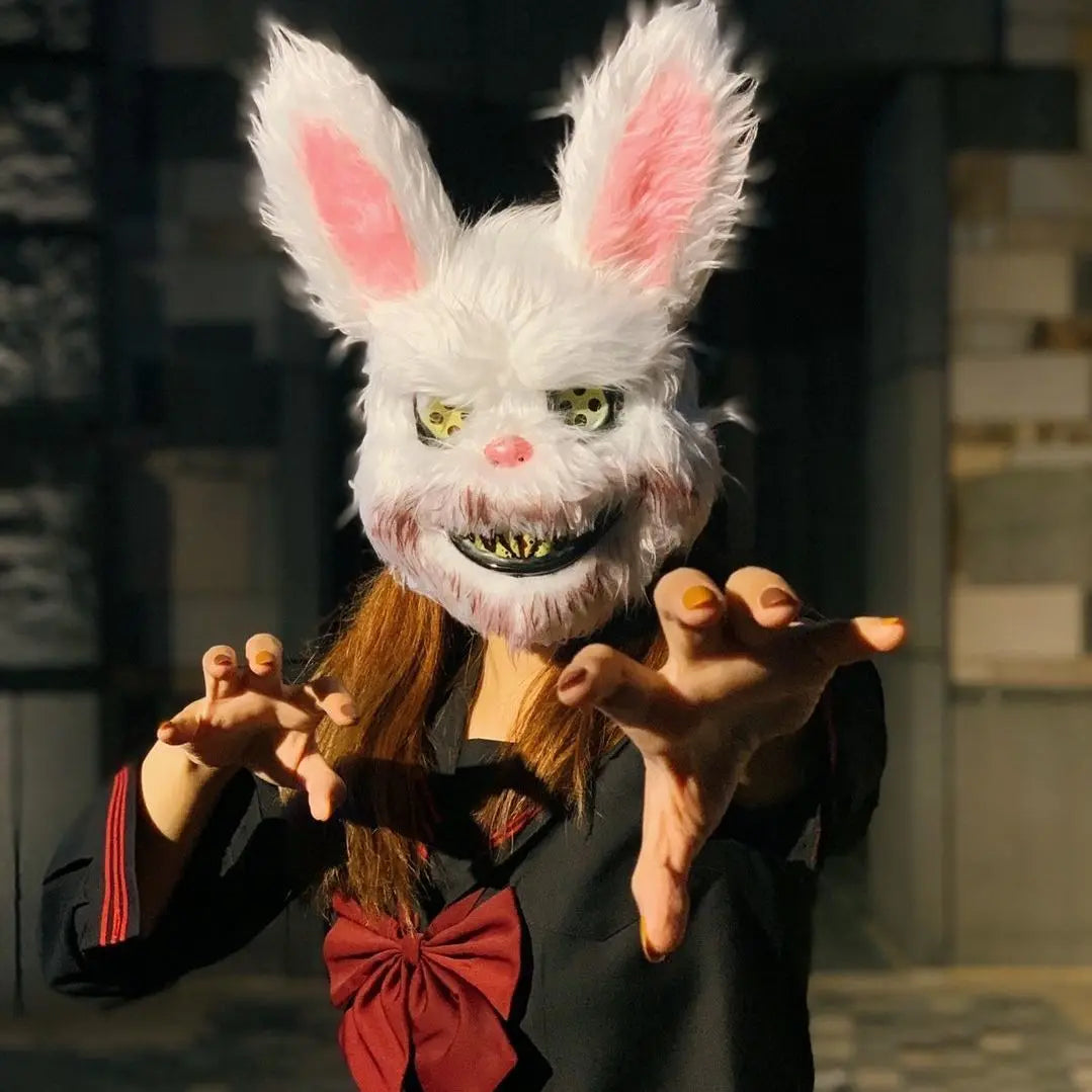 Halloween bloody rabbit mask nowadaysfashion
