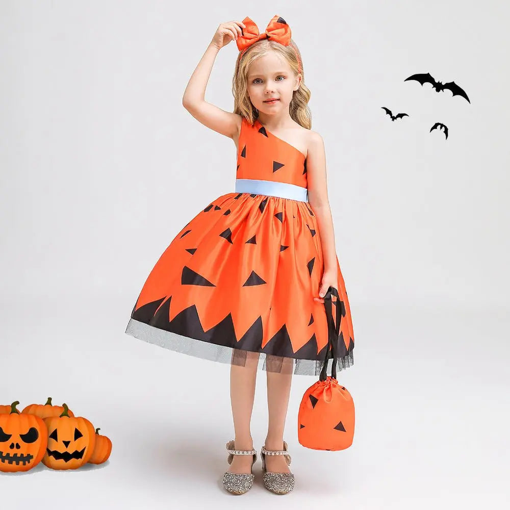 Halloween children's witch performance dress - Blade & Thread