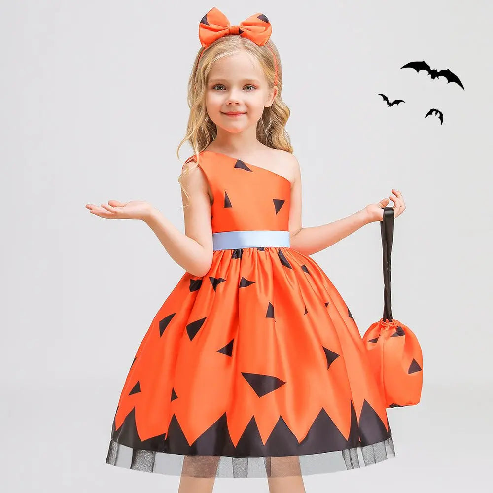 Halloween children's witch performance dress nowadaysfashion