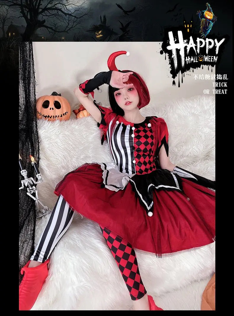 Halloween costume circus clown - Blade & Thread