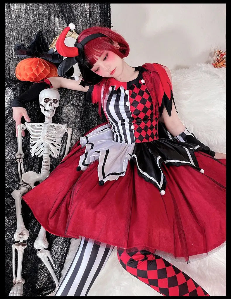Halloween costume circus clown - Blade & Thread