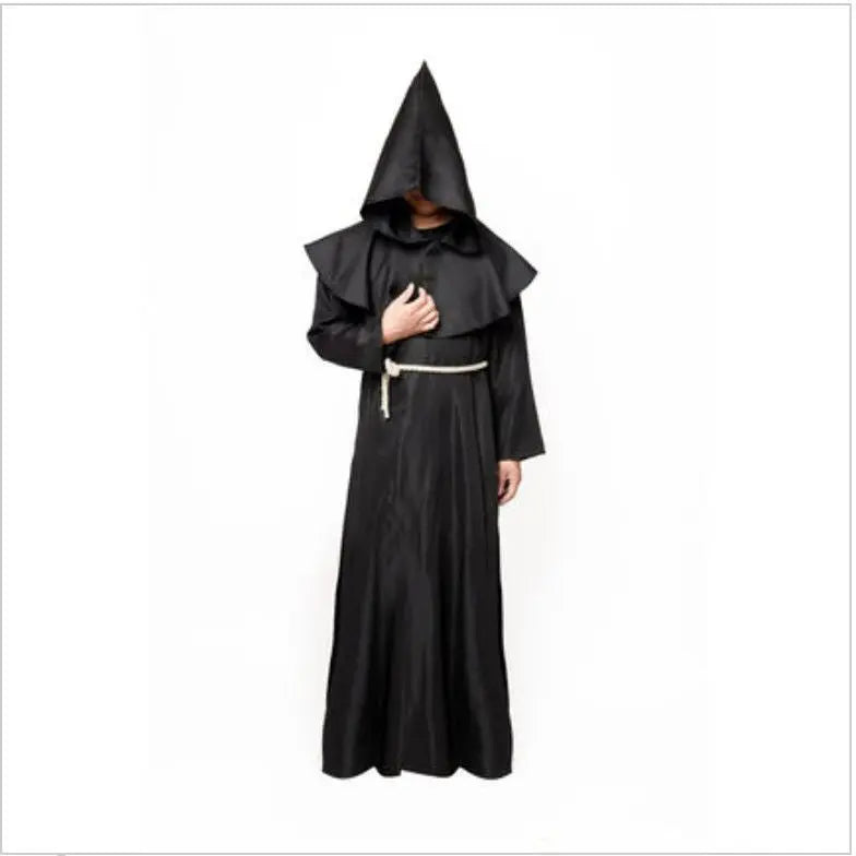 Halloween costume medieval monk cloak suit - Blade & Thread