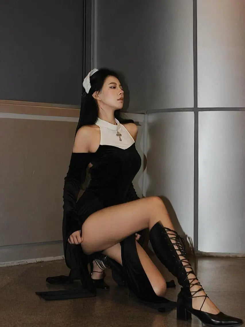 Halloween dark nuns costume - Blade & Thread