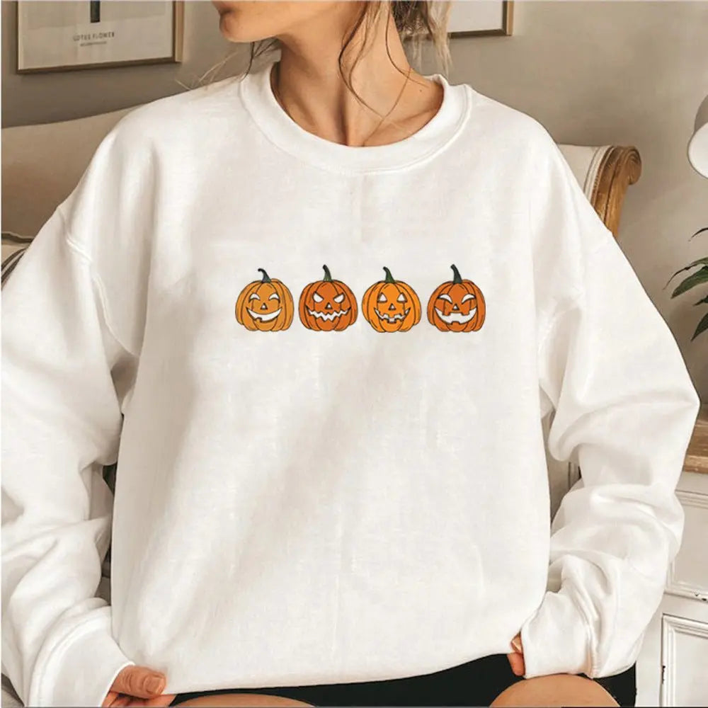 Halloween evil pumpkin head sweatshirt nowadaysfashion