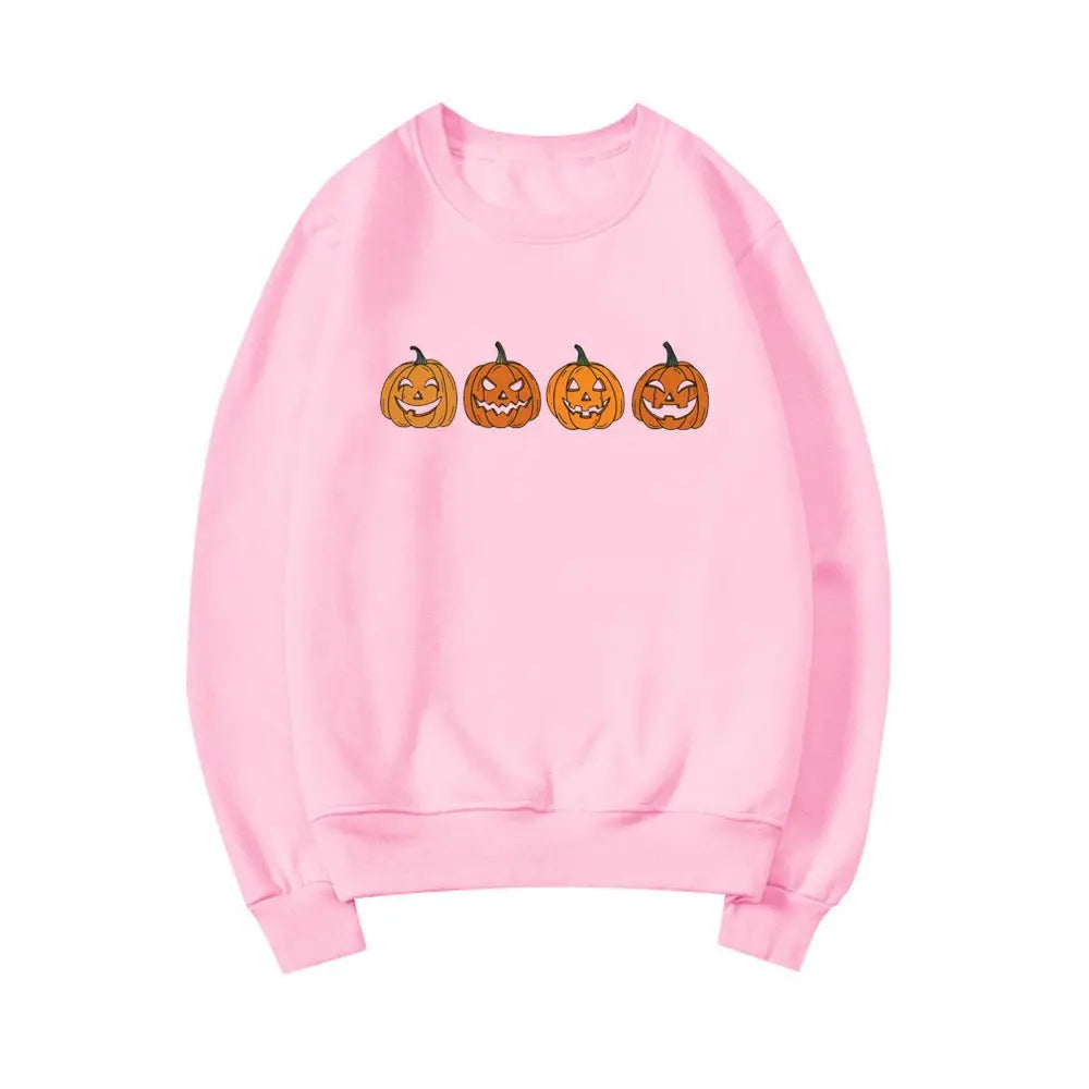 Halloween evil pumpkin head sweatshirt - Blade & Thread
