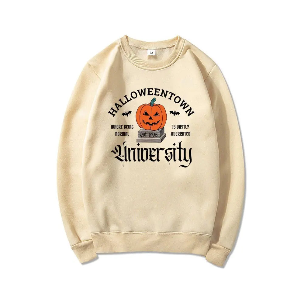 Halloween evil pumpkin head sweatshirt - Blade & Thread