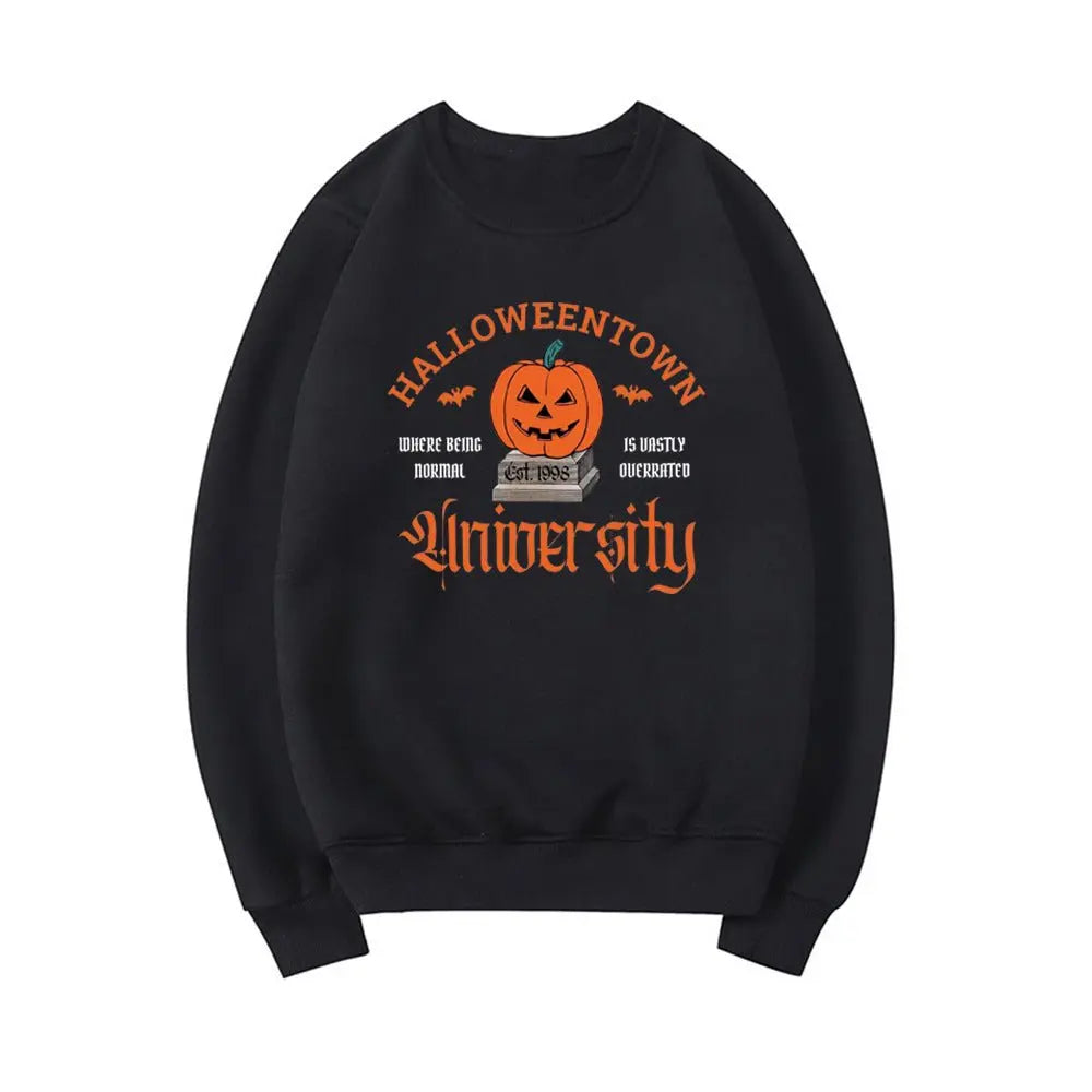 Halloween evil pumpkin head sweatshirt - Blade & Thread