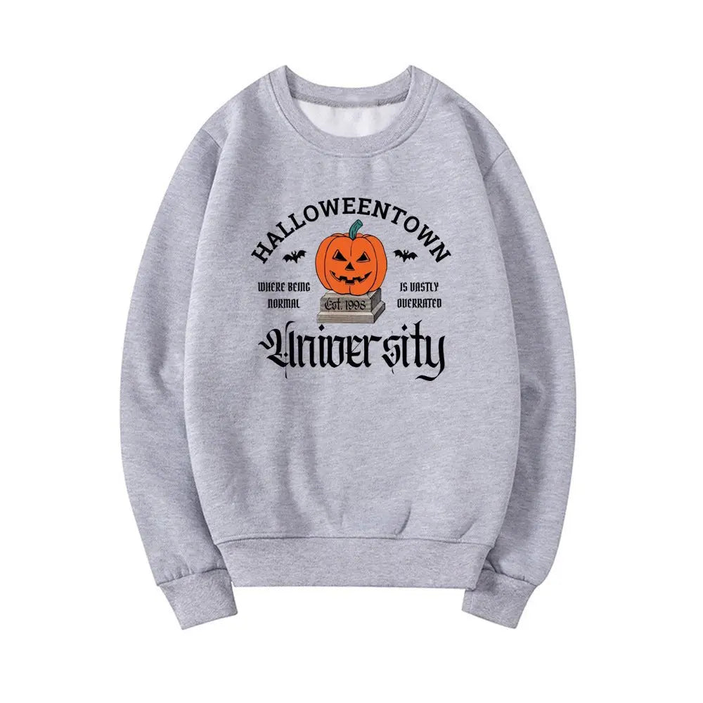 Halloween evil pumpkin head sweatshirt - Blade & Thread
