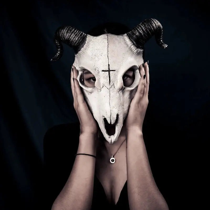 Halloween goat mask - Blade & Thread