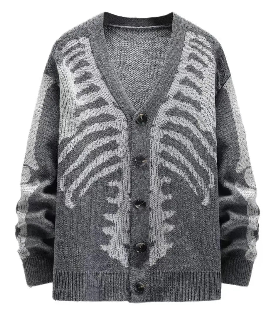 Halloween knitted cardigan sweater - Blade & Thread