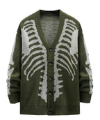 Halloween knitted cardigan sweater nowadaysfashion