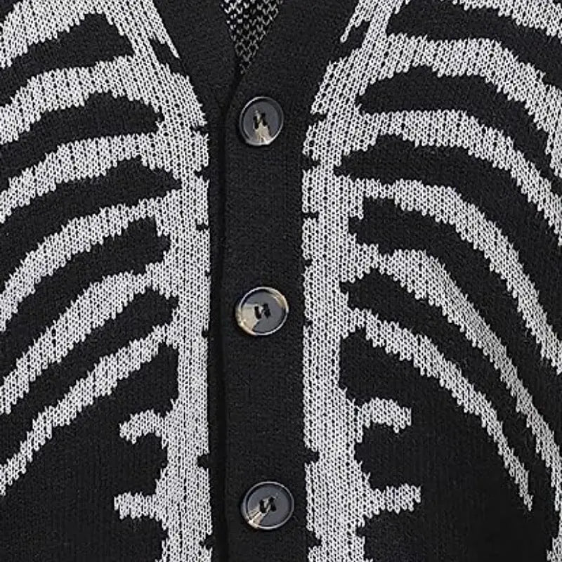 Halloween knitted cardigan sweater - Blade & Thread