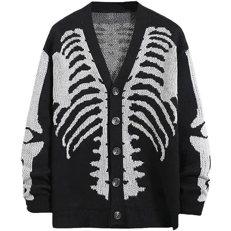 Halloween knitted cardigan sweater nowadaysfashion