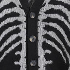 Halloween knitted cardigan sweater nowadaysfashion