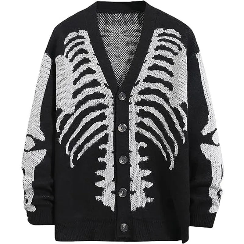 Halloween knitted cardigan sweater nowadaysfashion