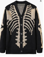 Halloween knitted cardigan sweater nowadaysfashion
