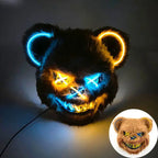 Halloween luminous bear mask nowadaysfashion