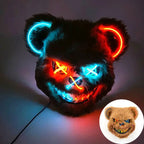 Halloween luminous bear mask nowadaysfashion