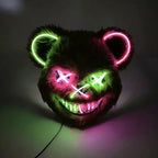 Halloween luminous bear mask nowadaysfashion