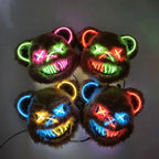 Halloween luminous bear mask nowadaysfashion