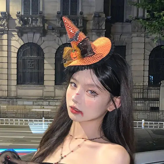 Halloween magic hat headband nowadaysfashion