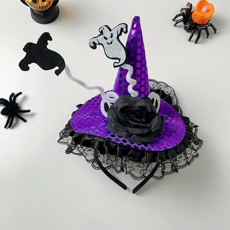 Halloween magic hat headband - Blade & Thread