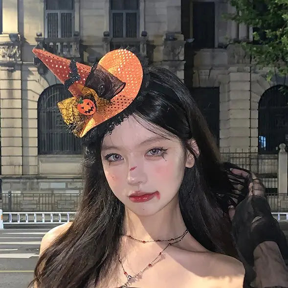 Halloween magic hat headband nowadaysfashion
