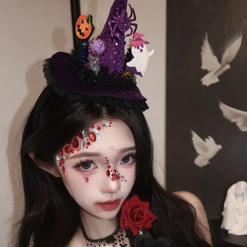 Halloween magic hat headband - Blade & Thread