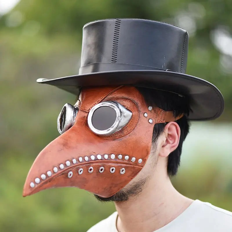 Halloween punk plague crow headgear nowadaysfashion