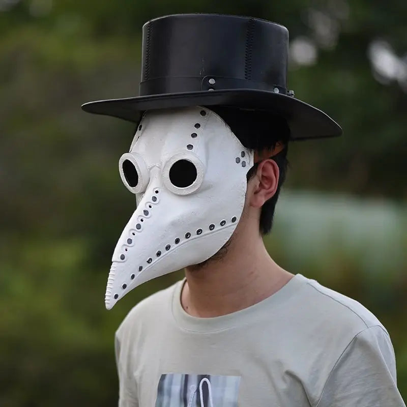 Halloween punk plague crow headgear - Blade & Thread