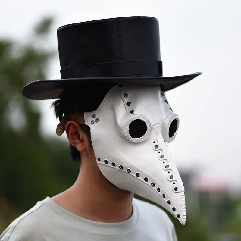 Halloween punk plague crow headgear - Blade & Thread