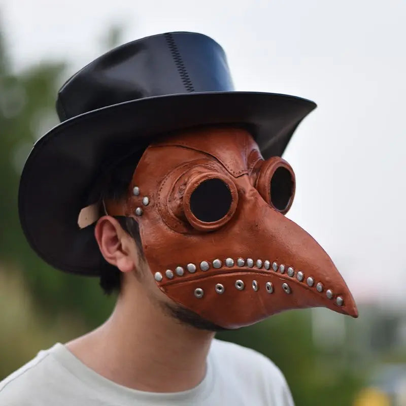 Halloween punk plague crow headgear - Blade & Thread