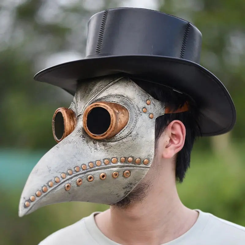 Halloween punk plague crow headgear nowadaysfashion