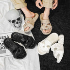 Halloween skull slippers nowadaysfashion