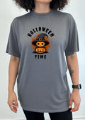 Halloween Time Unisex Bamboo Viscose/Organic Cotton Short Sleeve Graphic T-Shirt Spun Bamboo