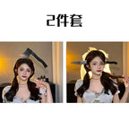 Halloween weird, scary headdress, headband, kitchen knife, wrench, axe, syringe nowadaysfashion