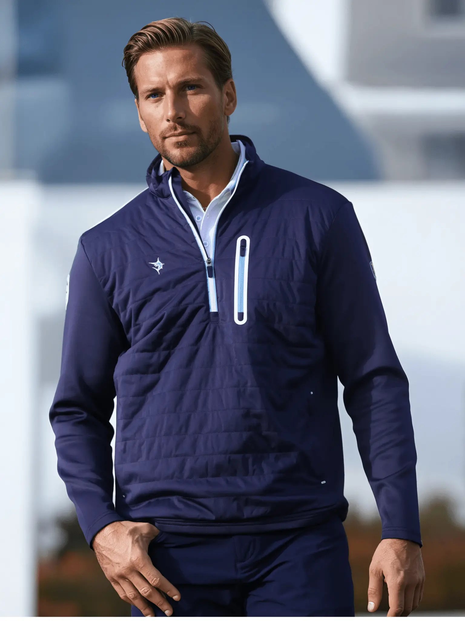 Hampton Pullover Technical Layer - Blade & Thread