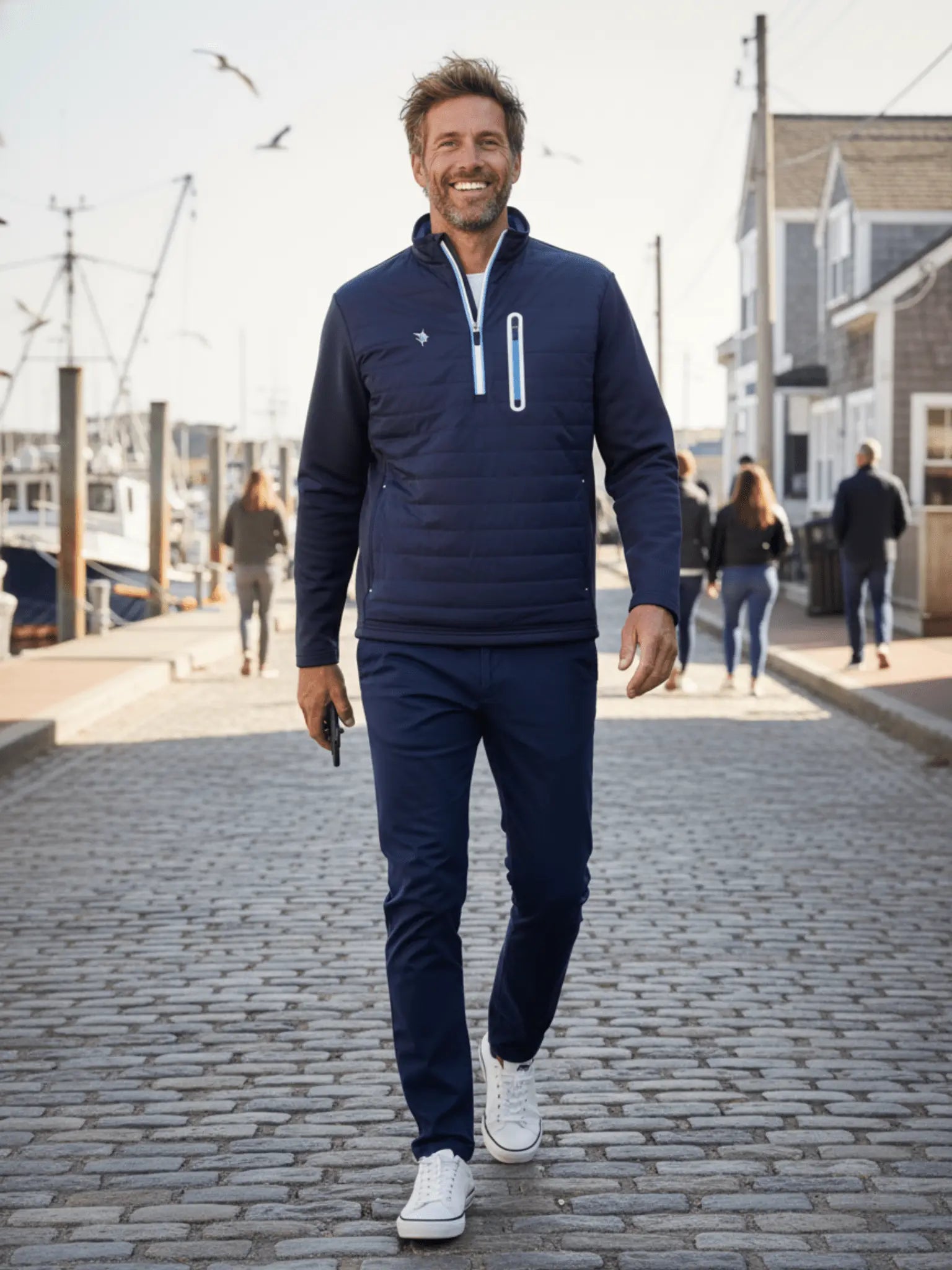 Hampton Pullover Technical Layer - Blade & Thread