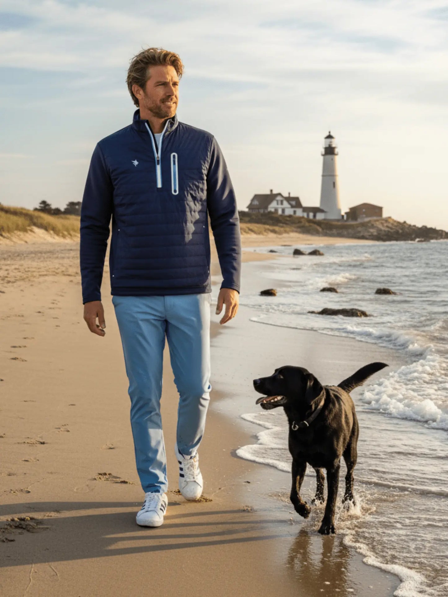 Hampton Pullover Technical Layer - Blade & Thread