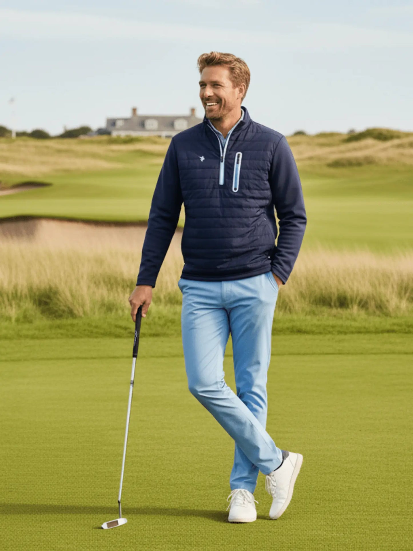 Hampton Pullover Technical Layer - Blade & Thread
