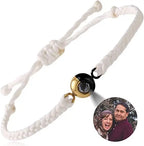 Hand-woven customized color picture personal color photo bracelet nowadaysfashion