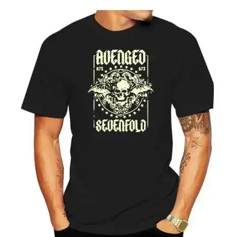 Harajuku Metalcore Avenged Sevenfold Rock T Shirt Hip Hop Streetwear T Shirt - Blade & Thread