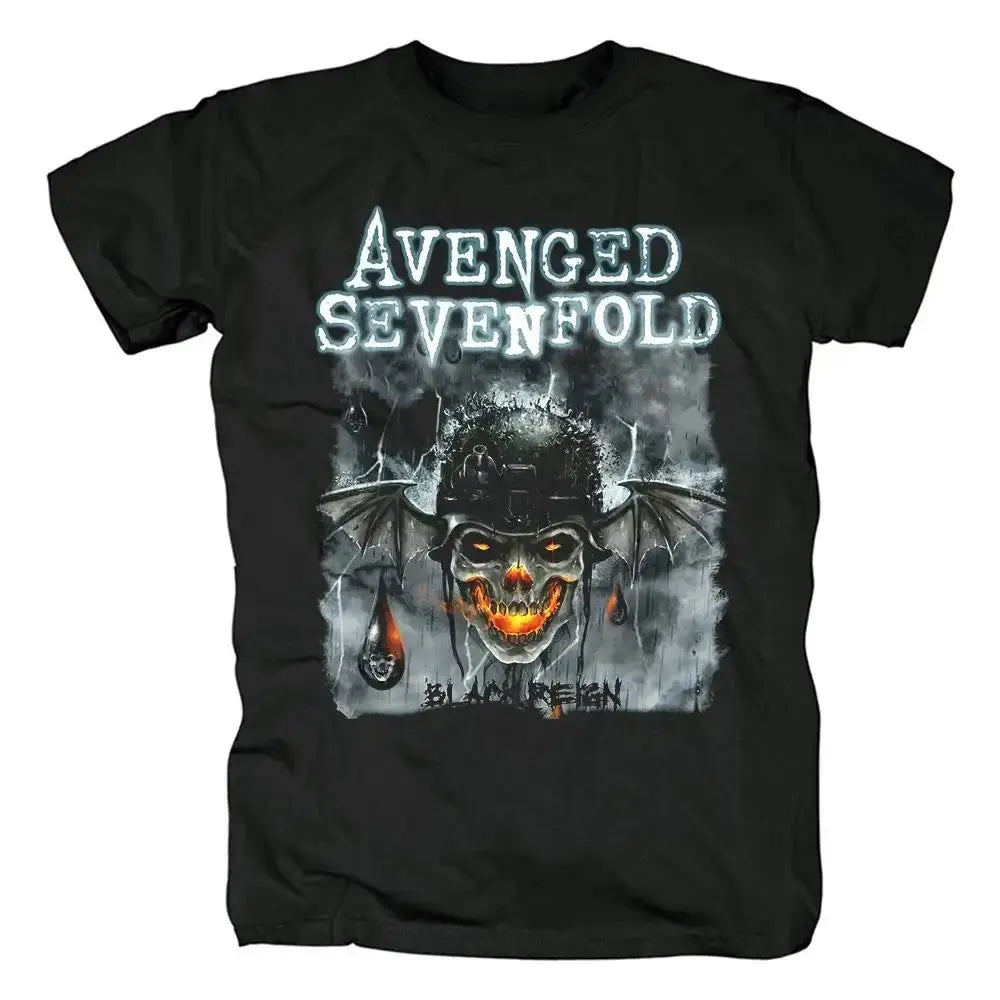 Harajuku Metalcore Avenged Sevenfold Rock T Shirt Hip Hop Streetwear T Shirt - Blade & Thread