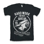 Hard Work Anvil Men's Bamboo Viscose/Organic Cotton Short Sleeve Graphic T-Shirt Spun Bamboo