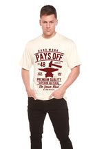Hard Work Pays Men's Bamboo Viscose/Organic Cotton Short Sleeve Graphic T-Shirt Spun Bamboo