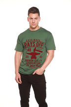 Hard Work Pays Men's Bamboo Viscose/Organic Cotton Short Sleeve Graphic T-Shirt Spun Bamboo