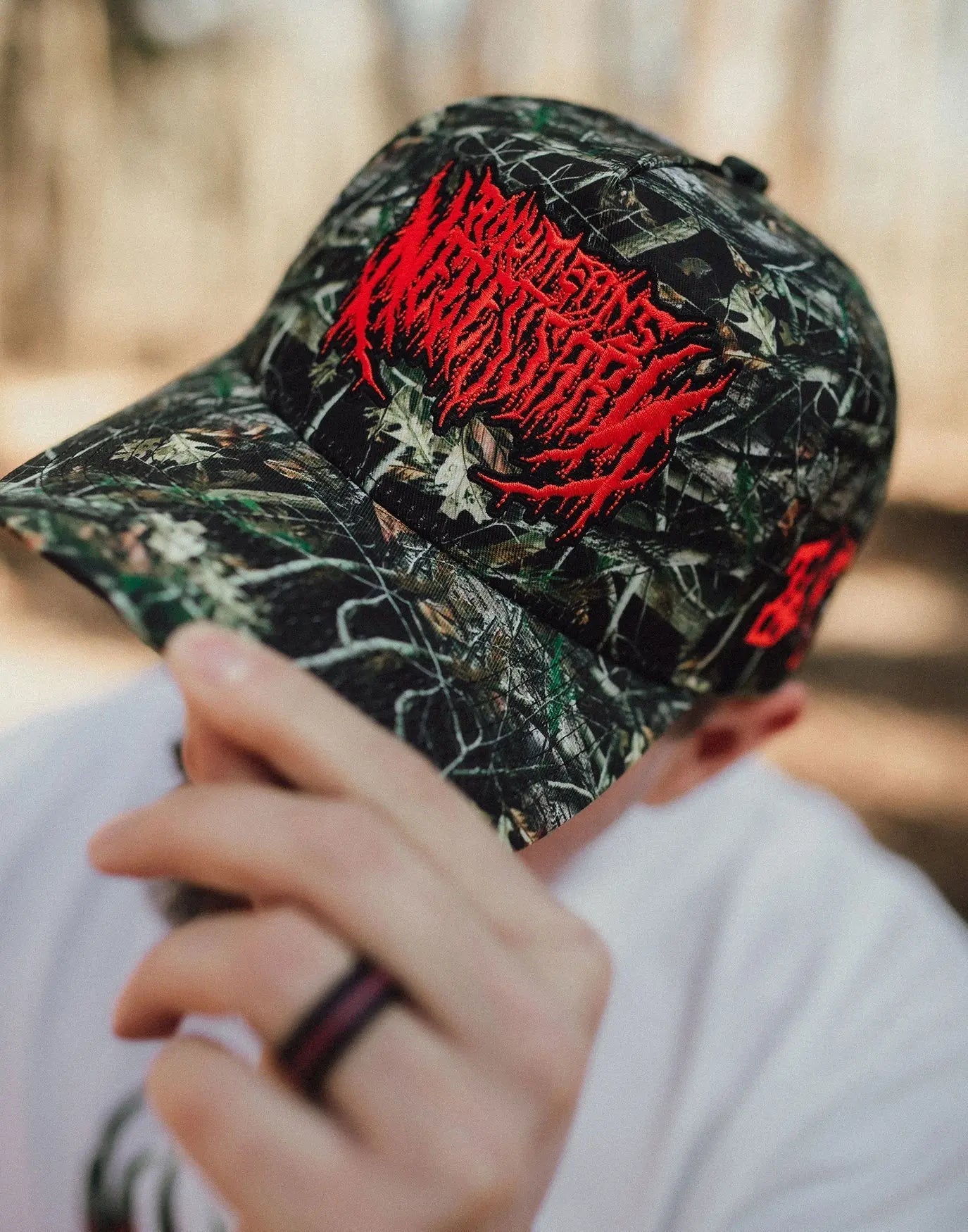 Hardcore Hat Camo - Blade & Thread