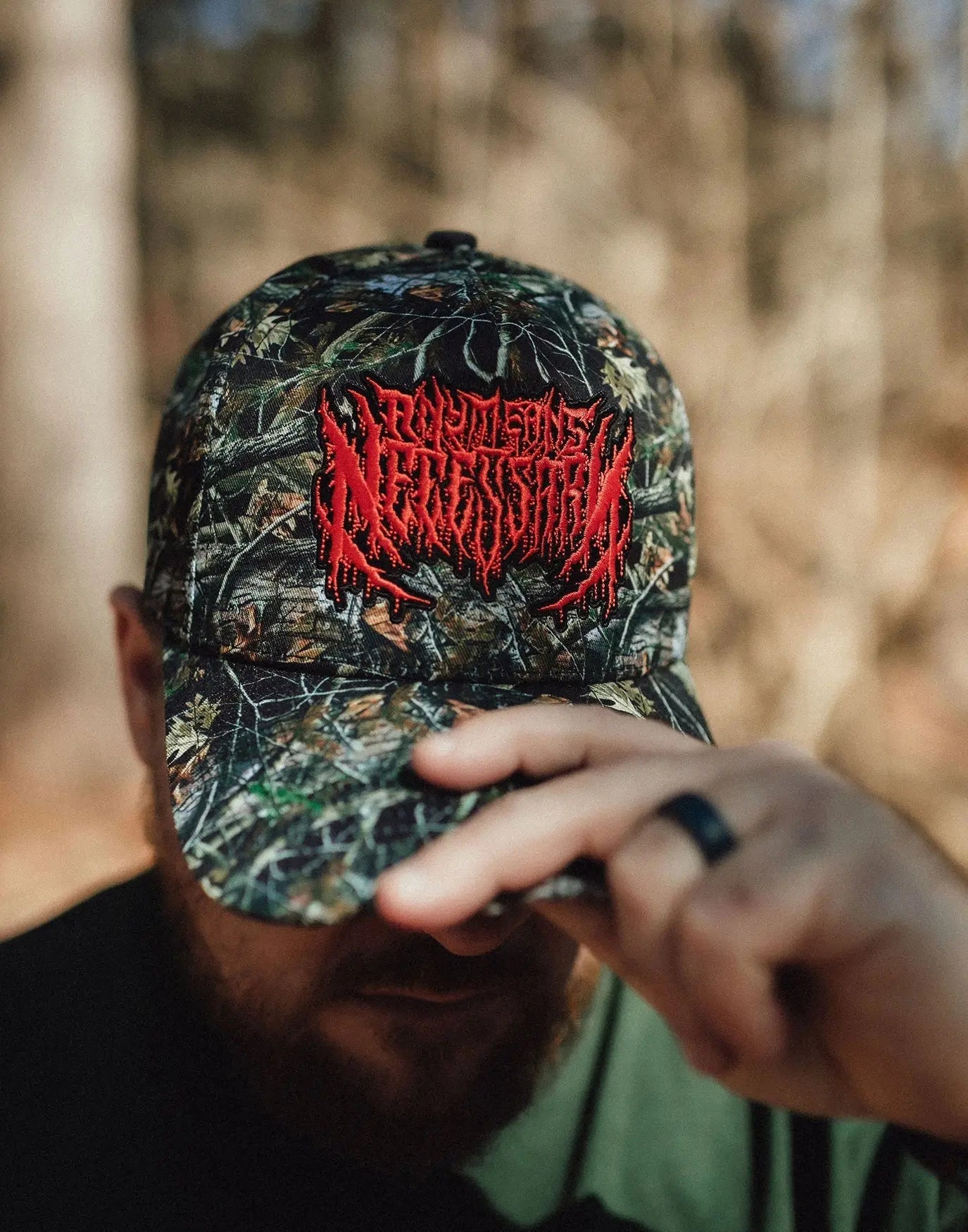 Hardcore Hat Camo - Blade & Thread