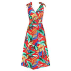 Hawaiian Beach Dress Summer Print Long Skirt Women's Dress nowadaysfashion