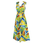 Hawaiian Beach Dress Summer Print Long Skirt Women's Dress nowadaysfashion